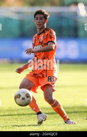 Filippo Ranocchia di Juventus durante la partita della Lega Pro Serie C allo Stadio Città di Gorgonzola. Data foto: 3 ottobre 2020. Il credito d'immagine dovrebbe essere: Jonathan Moscrop/Sportimage via PA Images Foto Stock