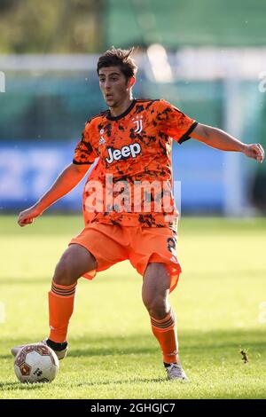 Filippo Ranocchia di Juventus durante la partita della Lega Pro Serie C allo Stadio Città di Gorgonzola. Data foto: 3 ottobre 2020. Il credito d'immagine dovrebbe essere: Jonathan Moscrop/Sportimage via PA Images Foto Stock