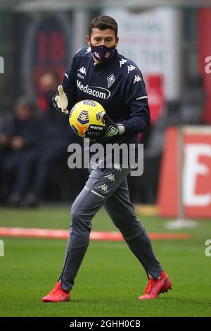 Alejandro Rosalen ACF Fiorentina allenatore di goalkeeping durante la serie A a a Giuseppe Meazza, Milano. Data foto: 29 novembre 2020. Il credito d'immagine dovrebbe essere: Jonathan Moscrop/Sportimage via PA Images Foto Stock