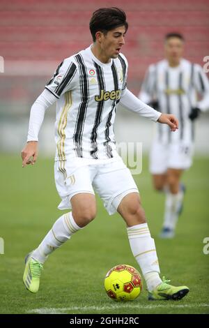 Filippo Ranocchia di Juventus durante la partita della Lega Pro Serie C allo Stadio Giuseppe Moccagatta - Alessandria, Torino. Data foto: 6 dicembre 2020. Il credito d'immagine dovrebbe essere: Jonathan Moscrop/Sportimage via PA Images Foto Stock