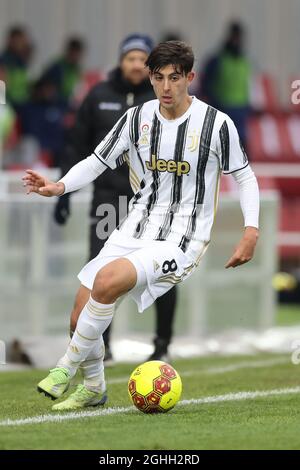 Filippo Ranocchia di Juventus durante la partita della Lega Pro Serie C allo Stadio Giuseppe Moccagatta - Alessandria, Torino. Data foto: 6 dicembre 2020. Il credito d'immagine dovrebbe essere: Jonathan Moscrop/Sportimage via PA Images Foto Stock
