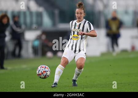 Aurora Galli della Juventus durante la partita della UEFA Womens Champions League allo Stadio Juventus di Torino. Data foto: 9 dicembre 2020. Il credito d'immagine dovrebbe essere: Jonathan Moscrop/Sportimage via PA Images Foto Stock
