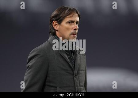 Simone Inzaghi Capo allenatore della SS Lazio durante la Serie A allo Stadio Allianz di Torino. Data foto: 6 marzo 2021. Il credito d'immagine dovrebbe essere: Jonathan Moscrop/Sportimage via PA Images Foto Stock