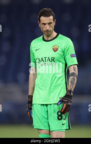 Roma, Italia, 6 maggio 2021. Antonio Mirante di AS Roma durante la partita della UEFA Europa League allo Stadio Olimpico di Roma. Il credito d'immagine dovrebbe essere: Jonathan Moscrop / Sportimage via PA Images Foto Stock