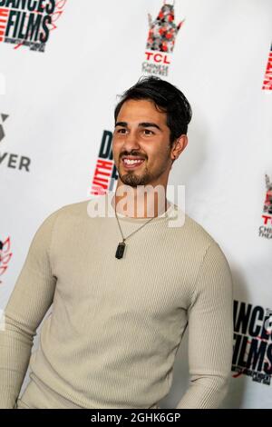 Los Angeles, California, Stati Uniti. 06 settembre 2021. Quinton Lopez partecipa al 24th Annual Dances with Films Festival prima mondiale "Untold: This is My Story" al TCL Chinese Theatre di Los Angeles, CA il 6 settembre 2021 Credit: Eugene Powers/Alamy Live News Foto Stock