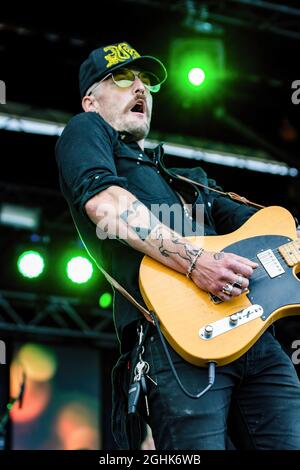 Edmonton, Canada. 05 settembre 2021. El Niven e l'Alibi si esibiscono durante il Together Again YEG Festival presso il Northlands Exhibition Grounds di Edmonton. Credit: SOPA Images Limited/Alamy Live News Foto Stock