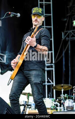 Edmonton, Canada. 05 settembre 2021. El Niven e l'Alibi si esibiscono durante il Together Again YEG Festival presso il Northlands Exhibition Grounds di Edmonton. Credit: SOPA Images Limited/Alamy Live News Foto Stock