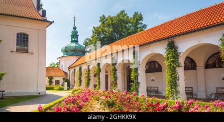 La Chiesa dell'Assunzione di nostra Signora, Klokoty, Tabor, repubblica Ceca Foto Stock