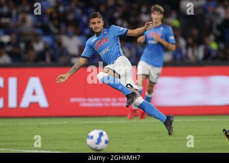 Napoli, Italia. 06 settembre 2021. Giuseppe DÕAgostino della SSC Napoli in occasione della amichevole partita di calcio tra la SSC Napoli e Benevento Calcio allo stadio Diego Armando Maradona di Napoli (Italia), 06 settembre 2021. Foto Cesare Purini/Insidefoto Credit: Ininsidefoto srl/Alamy Live News Foto Stock