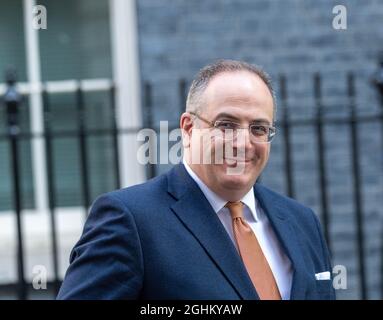 Londra, Regno Unito. 07 settembre 2021. Michael Ellis, procuratore generale, lascia una riunione di gabinetto al 10 Downing Street London. Credit: Ian Davidson/Alamy Live News Foto Stock