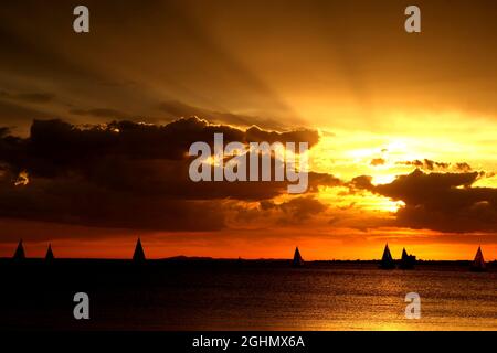 St Kilda Beach atmosfera 15.03.2012. Formula 1 World Championship, Rd 1, Australian Grand Prix, Melbourne, Australia Foto Stock