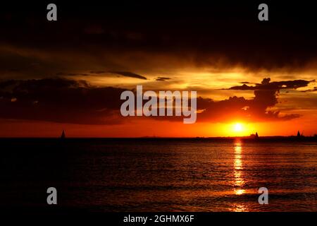 St Kilda Beach atmosfera 15.03.2012. Formula 1 World Championship, Rd 1, Australian Grand Prix, Melbourne, Australia Foto Stock