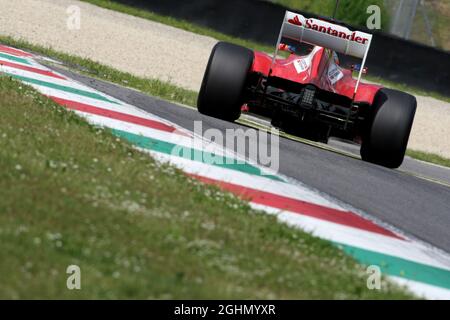 Fernando Alonso (ESP), Scuderia Ferrari 03.05.2012. Campionato del mondo di Formula 1, Test, Mugello, Italia Foto Stock