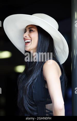 Nicole Scherzinger (USA) Singer, ragazza di Lewis Hamilton (GBR) McLaren. 26.05.2012. Formula 1 World Championship, Rd 6, Gran Premio di Monaco, Monte Carlo, Monaco, Giorno di qualificazione Foto Stock