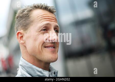 Michael Schumacher (GER), Mercedes GP 19.07.2012. Campionato del mondo di Formula 1, Rd 10, Gran Premio di Germania, Hockenheim, Germania, Giorno di preparazione Foto Stock