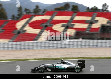 Nico Rosberg (GER) Mercedes AMG F1 W07 Hybrid. 17.05.2016. Test in stagione formula uno, giorno uno, Barcellona, Spagna. Martedì. Il credito fotografico dovrebbe essere: XPB/Press Association Images. Foto Stock