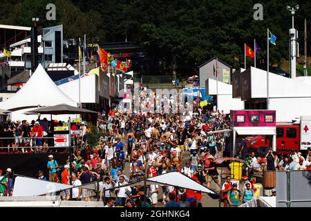 Ventole. 27.08.2016. Formula 1 World Championship, Rd 13, Gran Premio del Belgio, Spa Francorchamps, Belgio, Giorno di qualificazione. Il credito fotografico dovrebbe essere: XPB/Press Association Images. Foto Stock