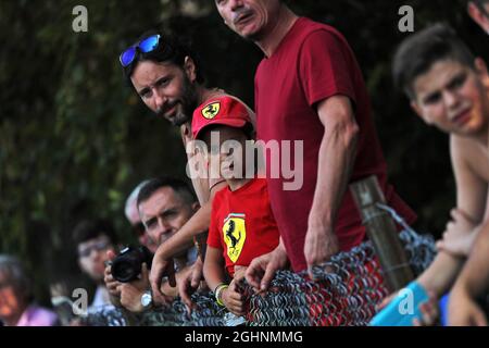 Ventole. 03.09.2016. Campionato del mondo formula 1, Rd 14, Gran Premio d'Italia, Monza, Italia, Giorno di qualificazione. Il credito fotografico dovrebbe essere: XPB/Press Association Images. Foto Stock