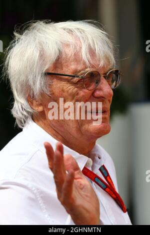 Bernie Ecclestone (GBR). 04.09.2016. Campionato del mondo formula 1, Rd 14, Gran Premio d'Italia, Monza, Italia, Giorno di gara. Il credito fotografico dovrebbe essere: XPB/Press Association Images. Foto Stock