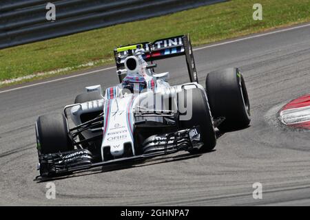 Valtteri Bottas (fin) Williams FW38. 30.09.2016. Formula 1 World Championship, Rd 16, Gran Premio della Malesia, Sepang, Malesia, Venerdì. Il credito fotografico dovrebbe essere: XPB/Press Association Images. Foto Stock