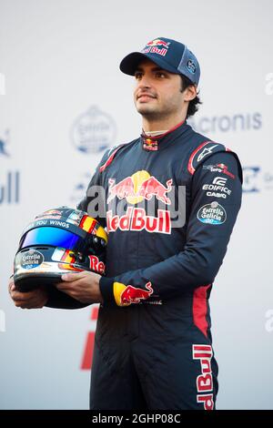 Carlos Sainz Jr (ESP) Scuderia Toro Rosso. 26.02.2017. Formula uno Prove, preparazioni, Barcellona, Spagna. Domenica. Il credito fotografico dovrebbe essere: XPB/Press Association Images. Foto Stock