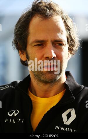 Ciaron Pilbeam (GBR) Chief Race Engineer del Team F1 Renault Sport. 23.03.2017. Formula 1 World Championship, Rd 1, Australian Grand Prix, Albert Park, Melbourne, Australia, giorno di preparazione. Il credito fotografico dovrebbe essere: XPB/Press Association Images. Foto Stock