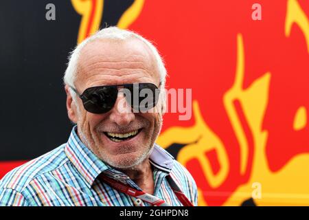 Dietrich Mateschitz (AUT) CEO e fondatore di Red Bull 09.07.2017. Formula 1 World Championship, Rd 9, Gran Premio d'Austria, Spielberg, Austria, Giorno di gara. Il credito fotografico dovrebbe essere: XPB/Press Association Images. Foto Stock