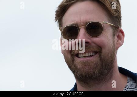 Ricky Wilson (GBR) Kaiser Chiefs Lead Singer. 16.07.2017. Formula 1 World Championship, Rd 10, Gran Premio di Gran Bretagna, Silverstone, Inghilterra, Giorno di gara. Il credito fotografico dovrebbe essere: XPB/Press Association Images. Foto Stock