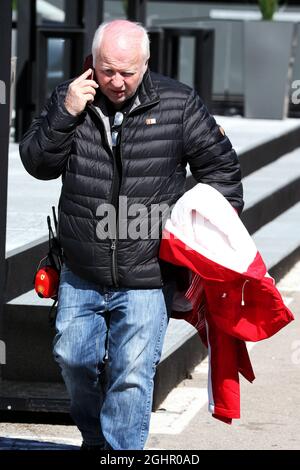 Norbert Vettel (GER), padre di Sebastian Vettel (GER) Ferrari. 06.03.2018. Test formula uno, giorno uno, Barcellona, Spagna. Martedì. Il credito fotografico dovrebbe essere: XPB/Press Association Images. Foto Stock