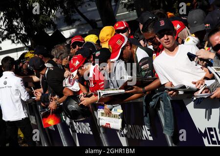 Ventole. 23.03.2018. Formula 1 World Championship, Rd 1, Australian Grand Prix, Albert Park, Melbourne, Australia, giorno di pratica. Il credito fotografico dovrebbe essere: XPB/Press Association Images. Foto Stock