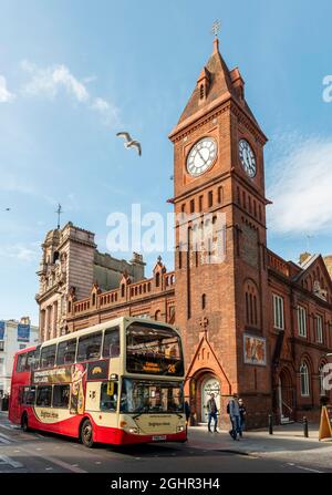 Campanile della chiesa Chapel Royal, Brighton, East Sussex, Inghilterra, Regno Unito Foto Stock