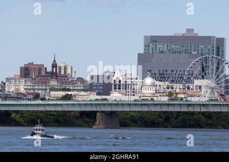 Panoramica Montreal. 09.06.2018. Formula 1 World Championship, Rd 7, Canadian Grand Prix, Montreal, Canada, Giorno di qualificazione. Il credito fotografico dovrebbe essere: XPB/Press Association Images. Foto Stock