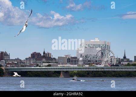 Panoramica Montreal. 09.06.2018. Formula 1 World Championship, Rd 7, Canadian Grand Prix, Montreal, Canada, Giorno di qualificazione. Il credito fotografico dovrebbe essere: XPB/Press Association Images. Foto Stock