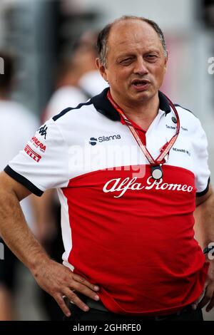 Frederic Vasseur (fra) Sauber F1 Team, Team Principal. 20.07.2018. Formula 1 World Championship, Rd 11, Gran Premio di Germania, Hockenheim, Germania, Giorno della pratica. Il credito fotografico dovrebbe essere: XPB/Press Association Images. Foto Stock