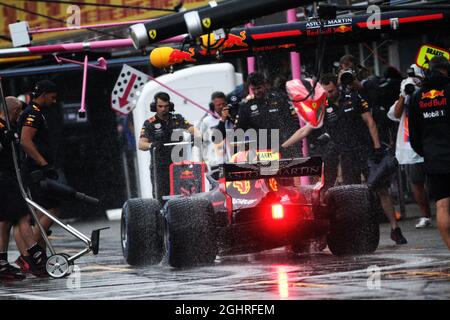 Daniel Ricciardo (AUS) Red Bull Racing RB14. Gran Premio di Germania, sabato 21 luglio 2018. Hockenheim, Germania. 21.07.2018. Formula 1 World Championship, Rd 11, Gran Premio di Germania, Hockenheim, Germania, Giorno di qualificazione. Il credito fotografico dovrebbe essere: XPB/Press Association Images. Foto Stock