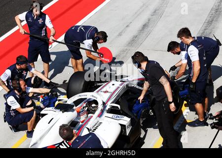 Robert Kubica (POL) Williams FW41 pilota di riserva e sviluppo. 01.08.2018. Test di formula 1, Budapest, Ungheria. Il credito fotografico dovrebbe essere: XPB/Press Association Images. Foto Stock