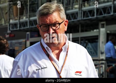 Ross Brawn (GBR) Amministratore Delegato di Motor Sports. 30.08.2018. Campionato del mondo formula 1, Rd 14, Gran Premio d'Italia, Monza, Italia, Giorno di preparazione. Il credito fotografico dovrebbe essere: XPB/Press Association Images. Foto Stock