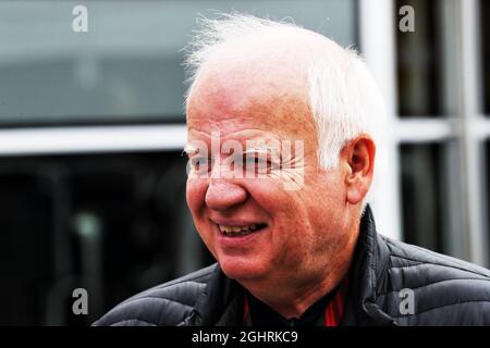 Norbert Vettel (GER), padre di Sebastian Vettel (GER) Ferrari. 02.09.2018. Campionato del mondo formula 1, Rd 14, Gran Premio d'Italia, Monza, Italia, Giorno di gara. Il credito fotografico dovrebbe essere: XPB/Press Association Images. Foto Stock