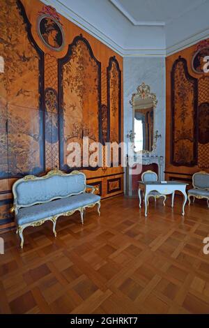 Camera, Camere nuove, Palazzo Sanssouci, Potsdam, Brandeburgo, Germania Foto Stock