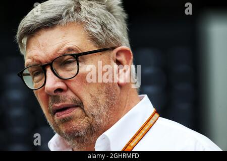 Ross Brawn (GBR) Amministratore Delegato di Motor Sports. 15.09.2018. Formula 1 World Championship, Rd 15, Singapore Grand Prix, Marina Bay Street Circuit, Singapore, Qualifiche Day. Il credito fotografico dovrebbe essere: XPB/Press Association Images. Foto Stock