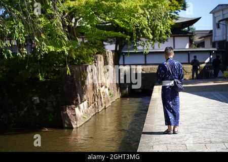 Hida-furukawa, gifu, Giappone Foto Stock