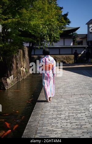 Hida-furukawa, gifu, Giappone Foto Stock
