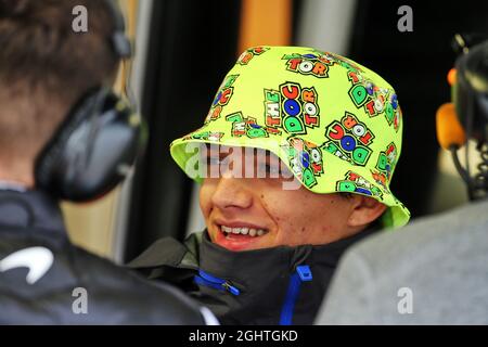 Lando Norris (GBR) McLaren. 06.09.2019. Campionato del mondo formula 1, Rd 14, Gran Premio d'Italia, Monza, Italia, Giorno della pratica. Il credito fotografico dovrebbe essere: XPB/Press Association Images. Foto Stock