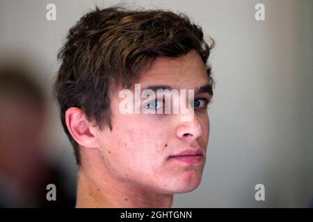 Lando Norris (GBR) McLaren. 06.09.2019. Campionato del mondo formula 1, Rd 14, Gran Premio d'Italia, Monza, Italia, Giorno della pratica. Il credito fotografico dovrebbe essere: XPB/Press Association Images. Foto Stock