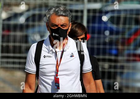 Luca de Meo (ITA) Amministratore Delegato di Groupe Renault. 15.08.2020. Formula 1 World Championship, Rd 6, Gran Premio di Spagna, Barcellona, Spagna, Giorno di qualificazione. Il credito fotografico dovrebbe essere: XPB/Press Association Images. Foto Stock