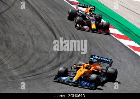 Lando Norris (GBR) McLaren MCL35M. Gran Premio del Portogallo, domenica 2 maggio 2021. Portimao, Portogallo. 02.05.2021. Formula 1 World Championship, Rd 3, Gran Premio di Portogallo, Portimao, Portogallo, Giorno di gara. Il credito fotografico dovrebbe essere: XPB/Press Association Images. Foto Stock