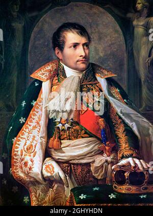 Ritratto di Napoleone come Re d'Italia di Andrea Appiani Foto Stock
