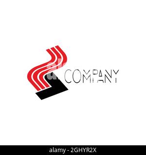 logo personalizzato con il nome dell'azienda Illustrazione Vettoriale