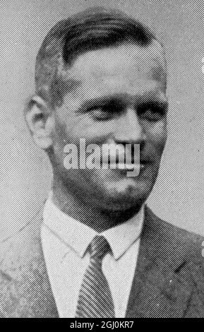 Karl Ritter von Halt membro del CIO tedesco 1932 Giochi Olimpici, Los Angeles, USA, Foto Stock