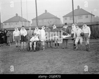 Calcio fumetto della polizia - Shooters Hill . 1945 Foto Stock